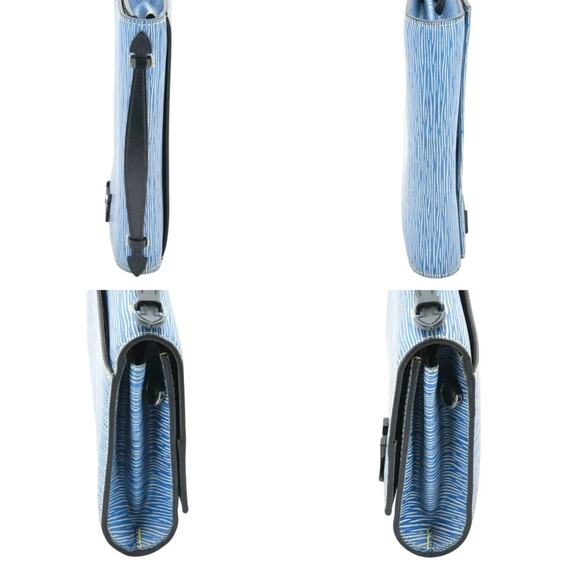 💎✨Lovely✨💎Authentic Louis Vuitton Clery Epi Denim Bag Blue - Picture 6 of 7